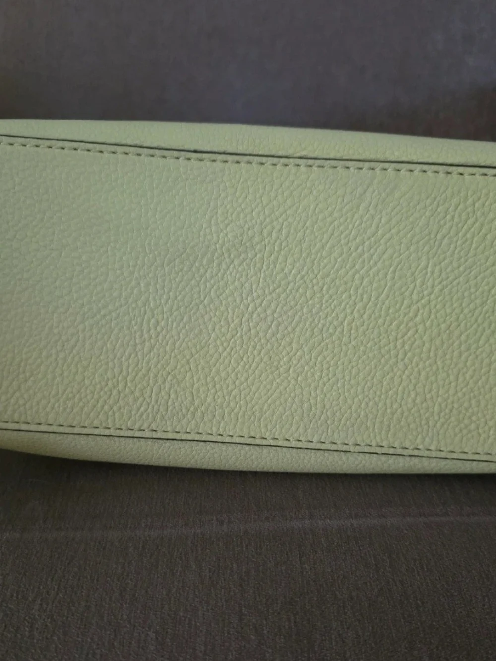 kate spade Lemon Yellow Leather Tote with Removable Strap